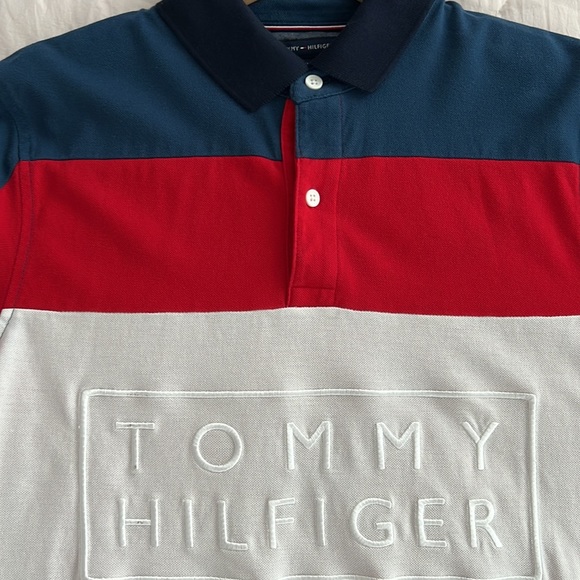 Tommy Hilfiger polo shirt in three colors and is also medium. - Picture 2 of 3